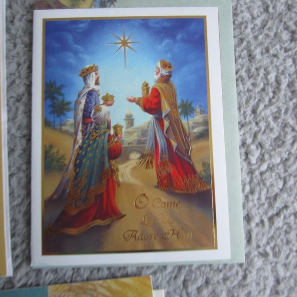 Christmas Cards with Envelopes  set of 3 holidays - Picture 3 of 10